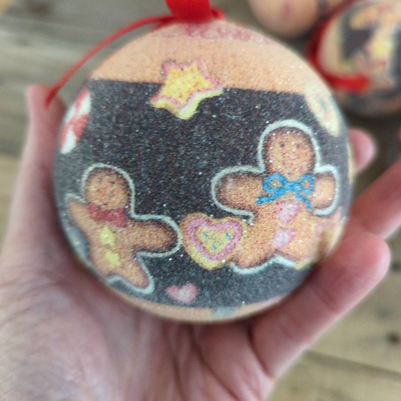 Sugared Frosted Gingerbread Man Glass Ornaments by Dillard's - Picture 5 of 7